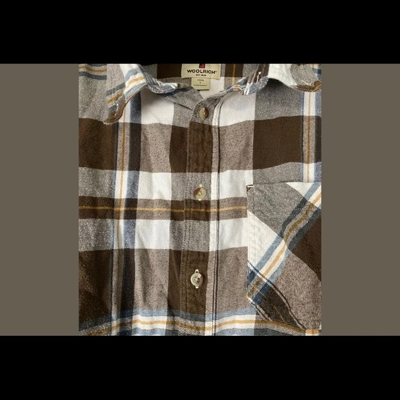 WoolRich Flannel Button Down Long Sleeve - Picture 3 of 7